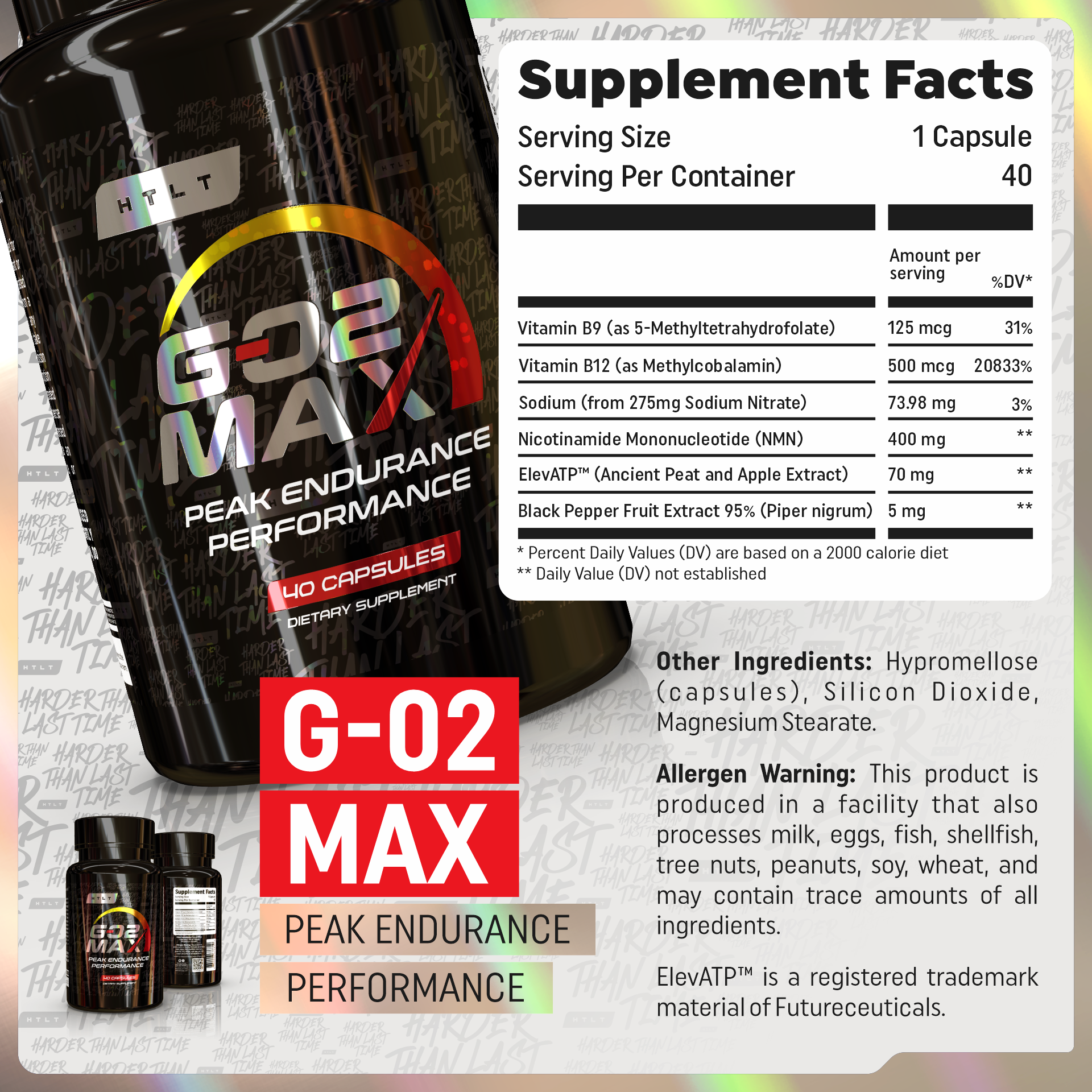 GO2 Max | Peak Endurance Support