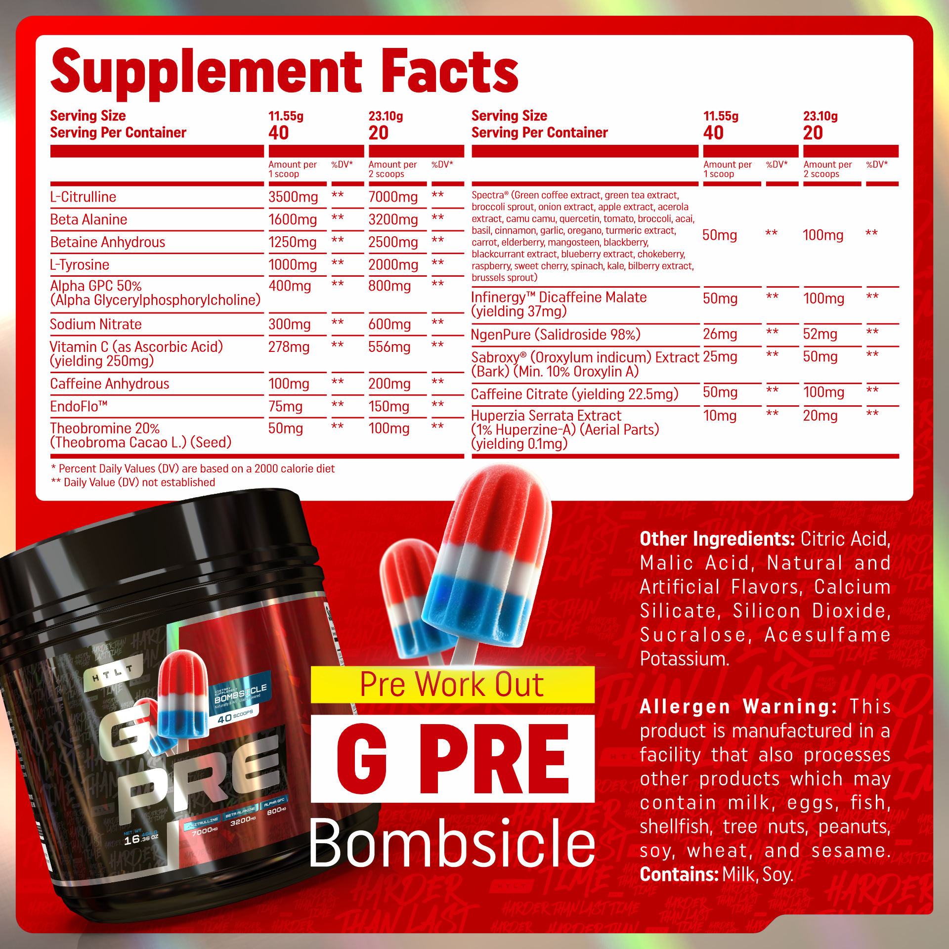 G Pre (Pre-Workout 3.0)
