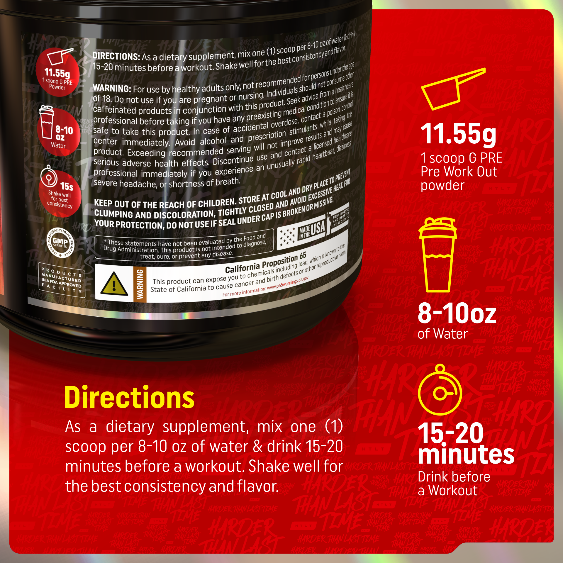 G Pre (Pre-Workout 3.0)