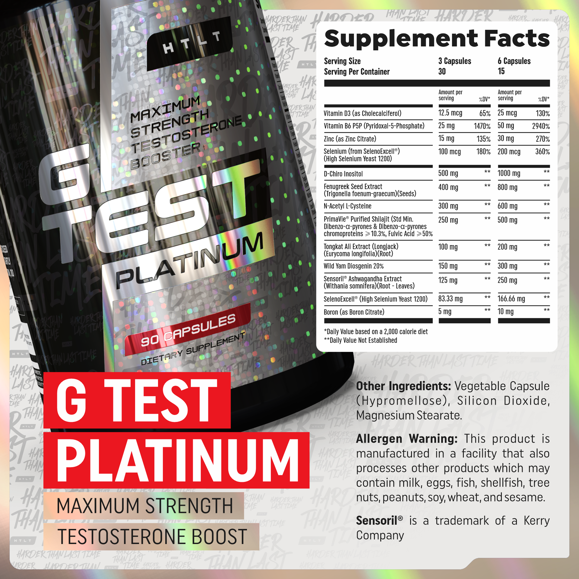 G Test Platinum