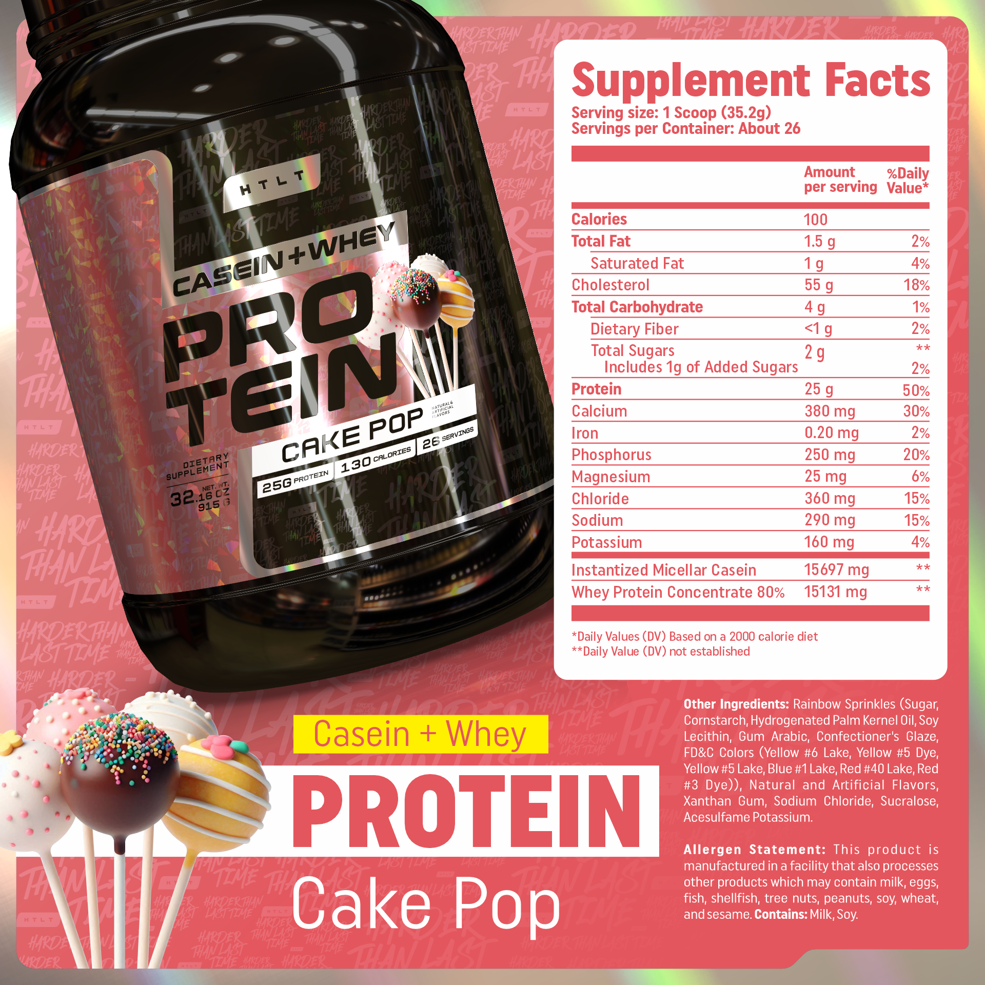 Casein + Whey Protein