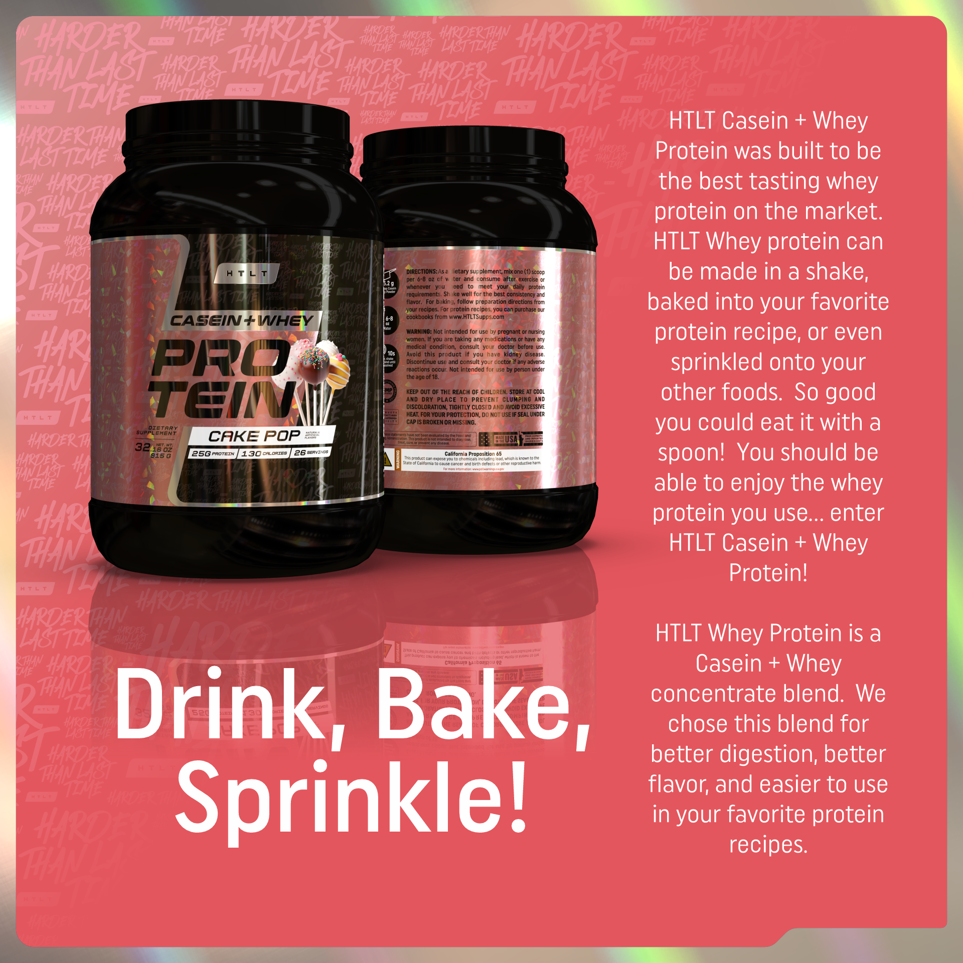 Casein + Whey Protein