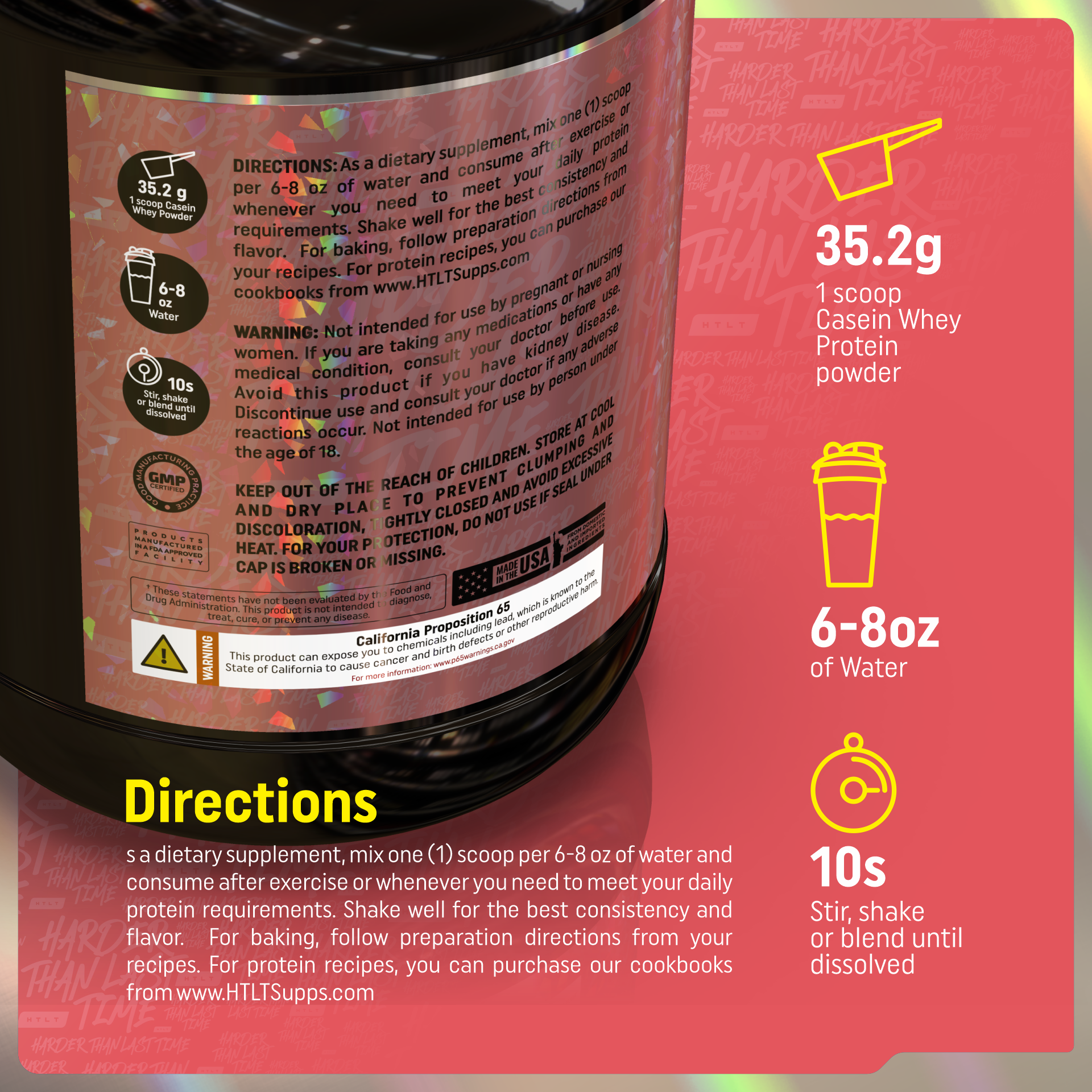 Casein + Whey Protein
