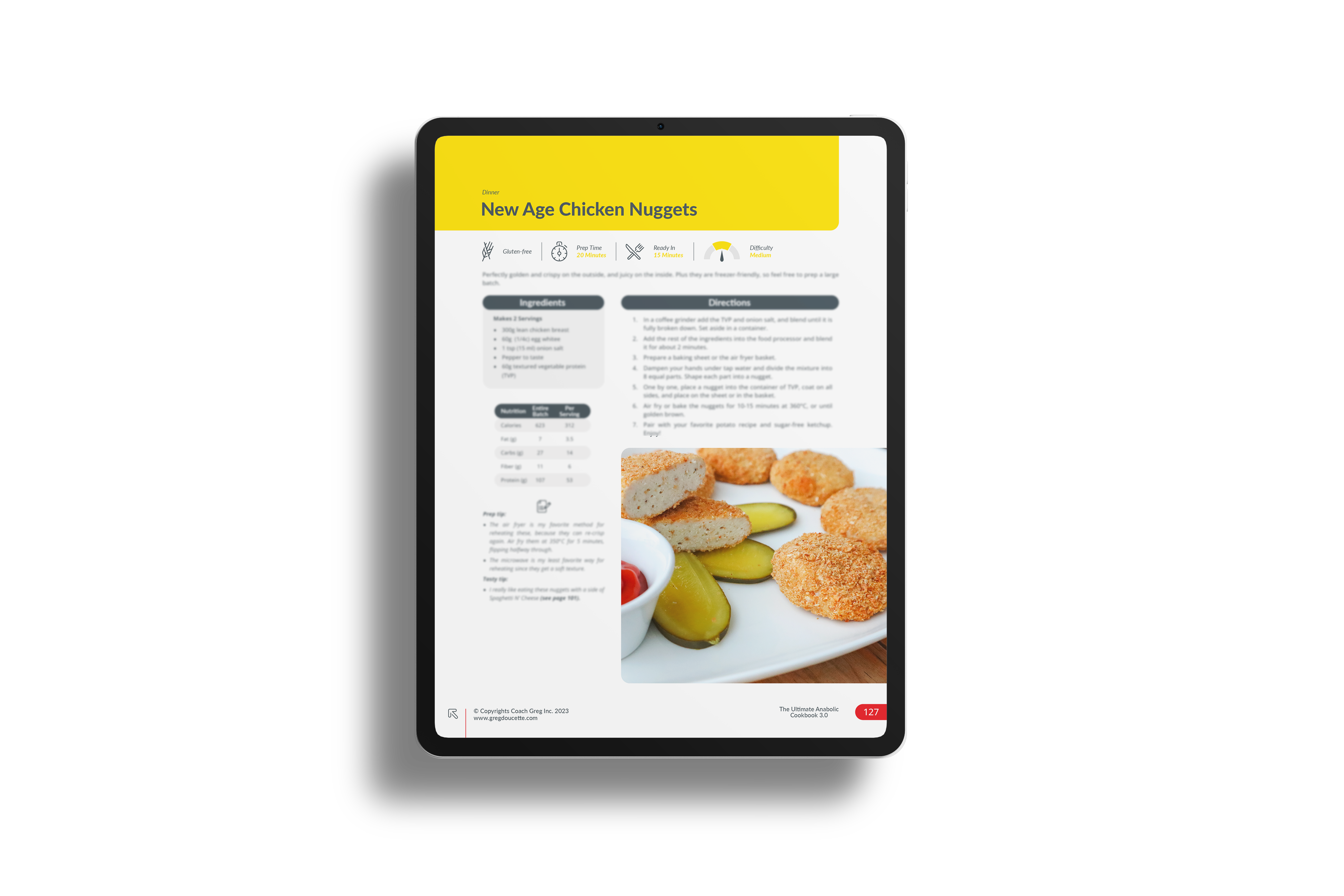 The Ultimate Anabolic Cookbook 3.1