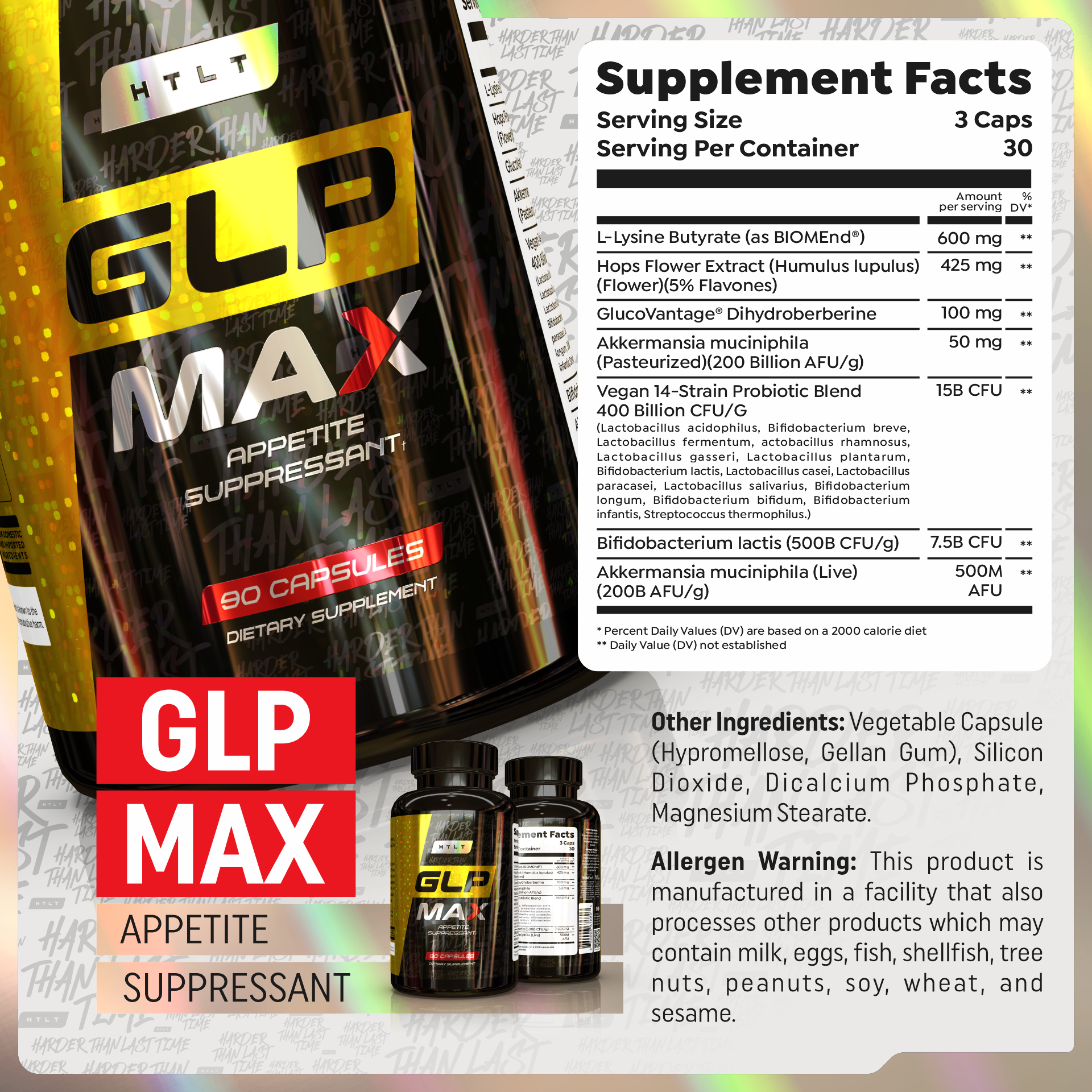 GLP Max | Appetite Suppressant