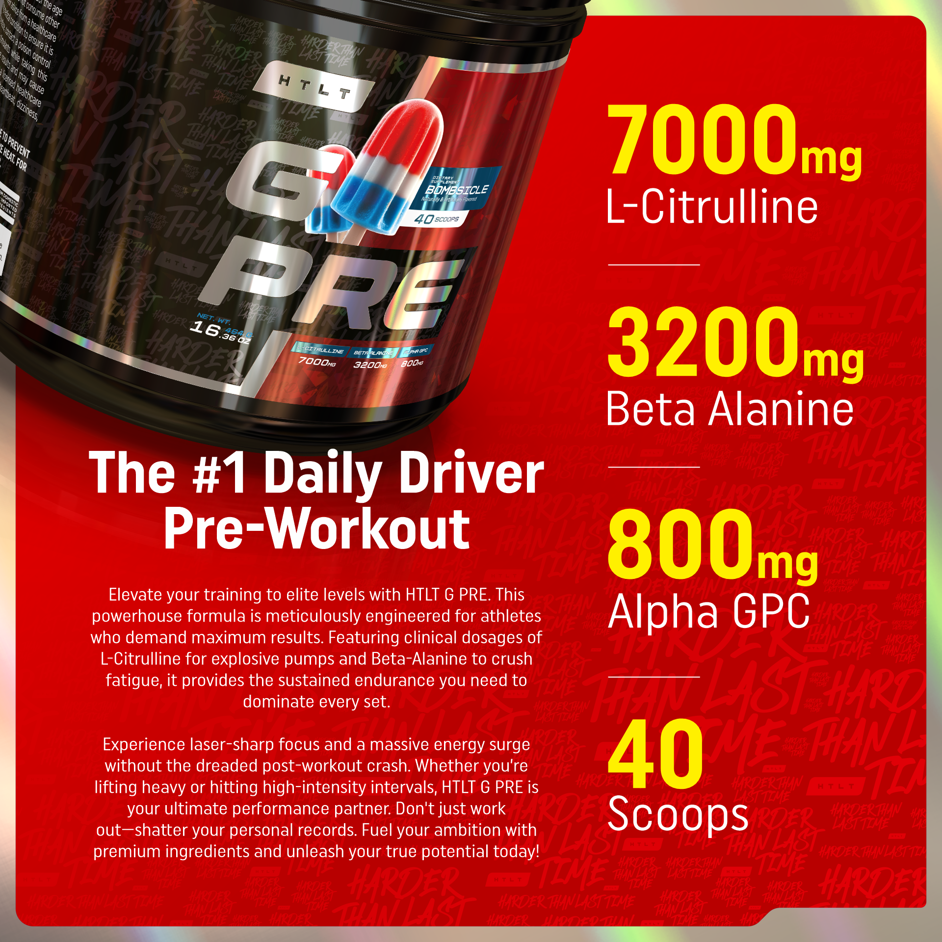 G Pre (Pre-Workout 3.0)