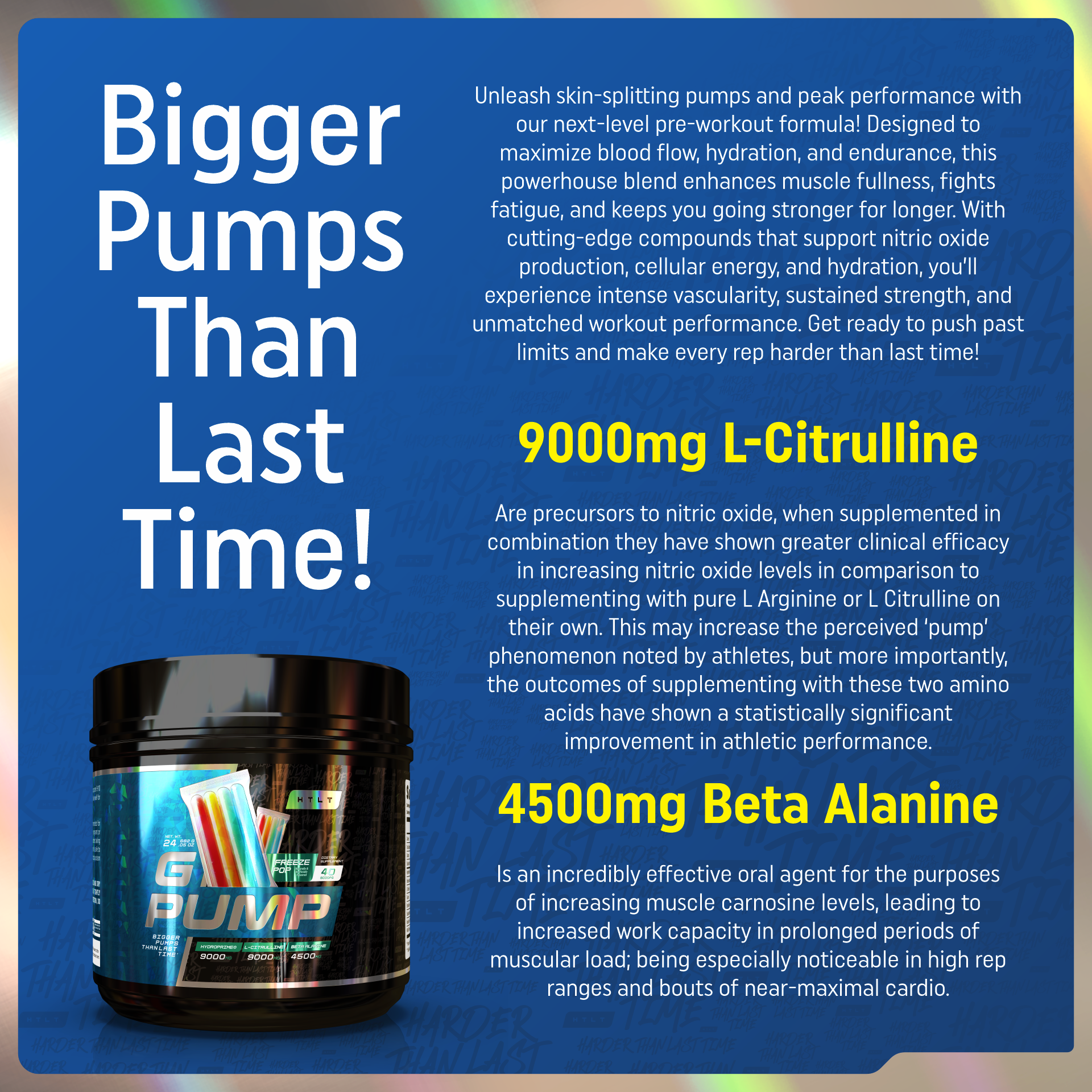 G-Pump Pre-Workout