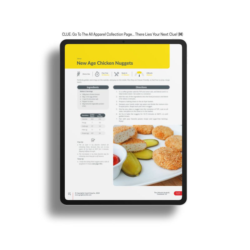 The Ultimate Anabolic Cookbook 3.1