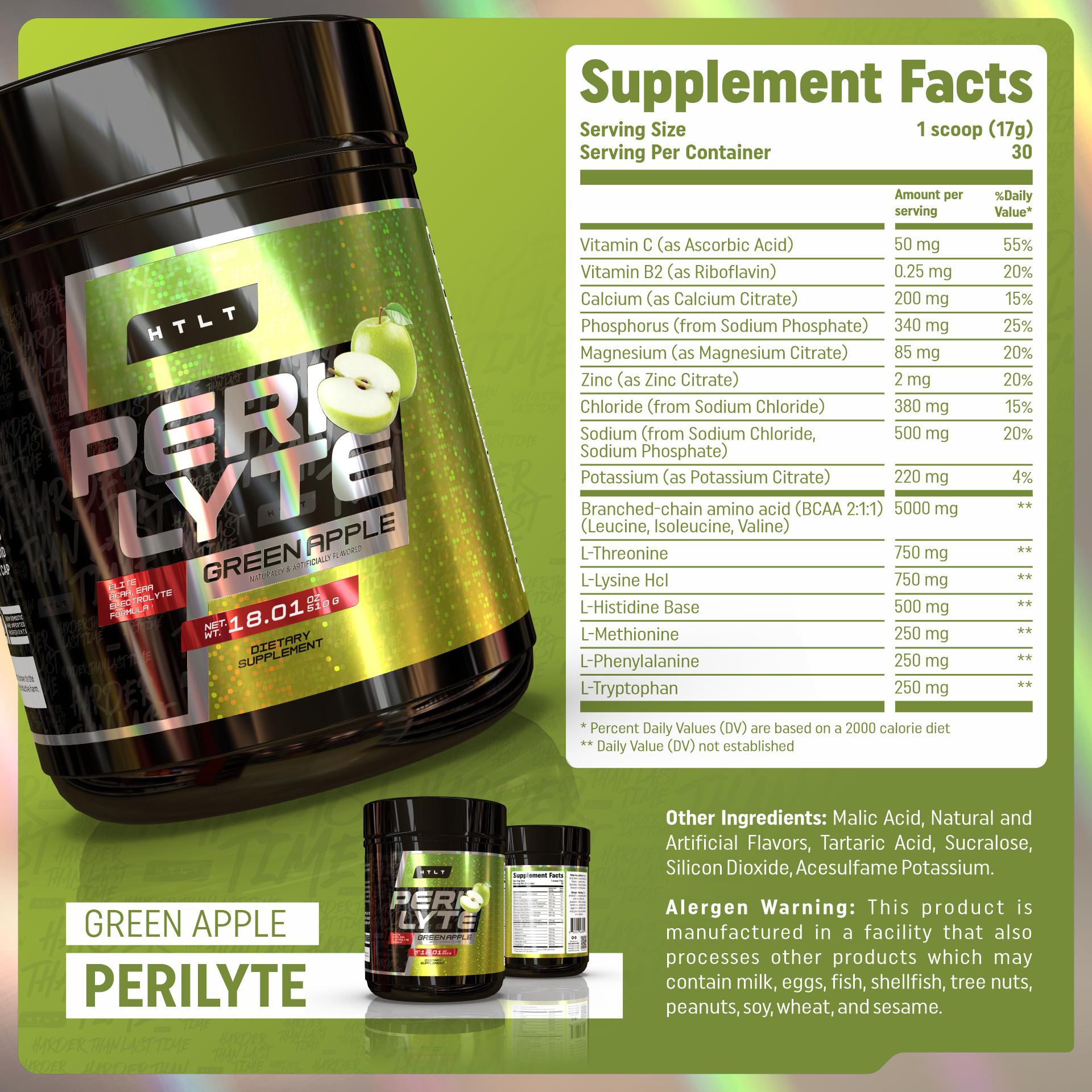 Perilyte | EAA + BCAA + Electrolytes
