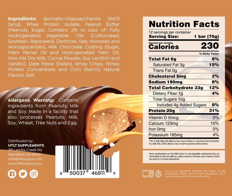 CICO BAR Protein Bar - 12 Pack
