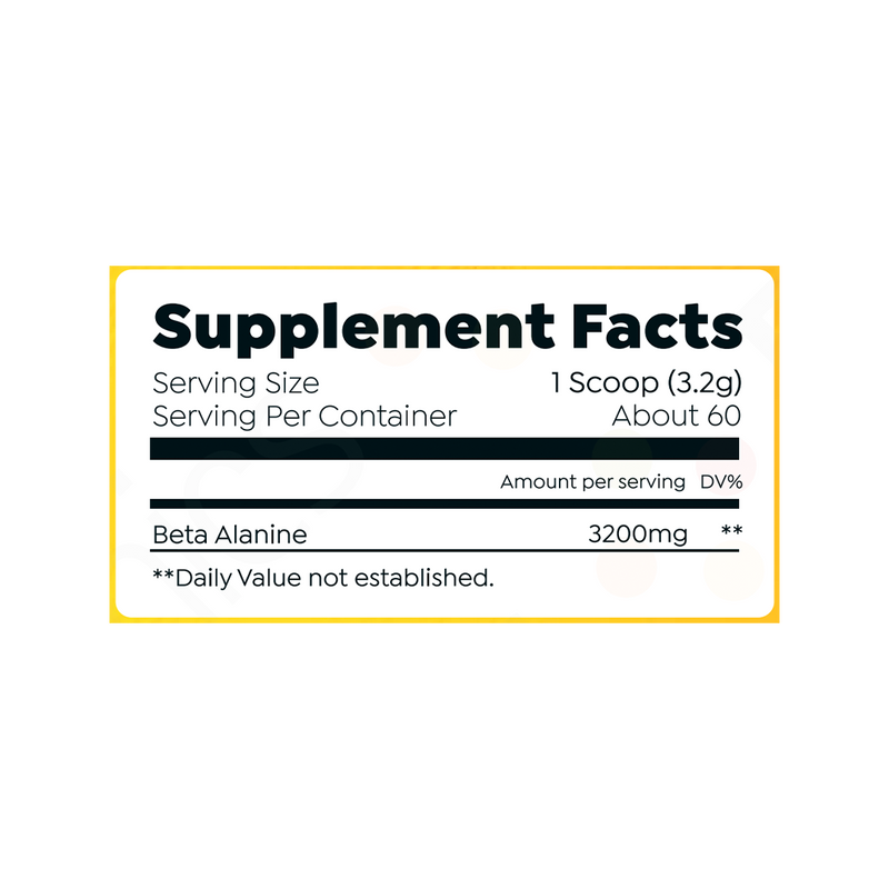 Beta Alanine | 60 Servings